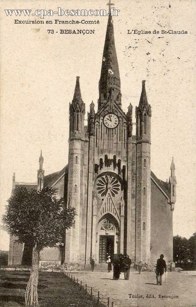 Excursion en Franche-Comté - 73 - BESANÇON - L’Église de St-Claude
